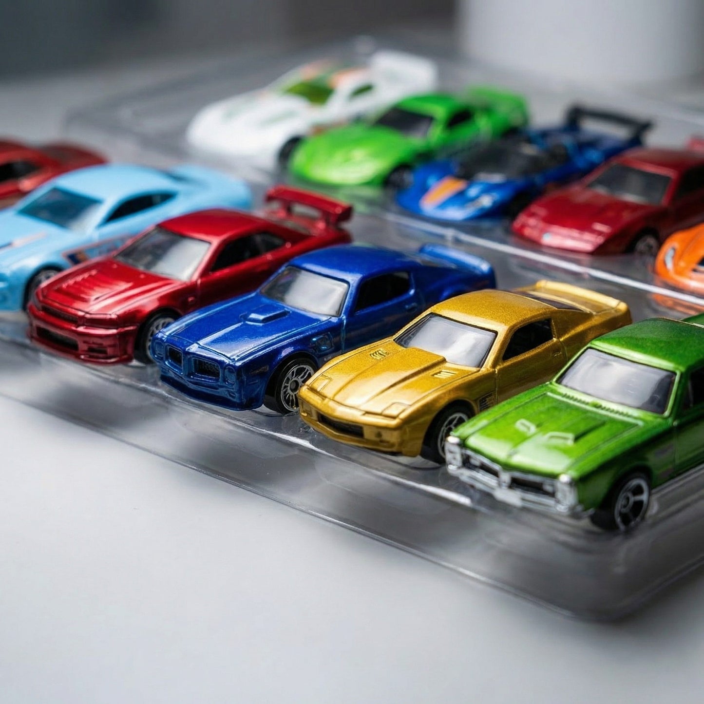 Hot Wheels 20 Cars Bundle – Classic & Sports Mini Car Collection
