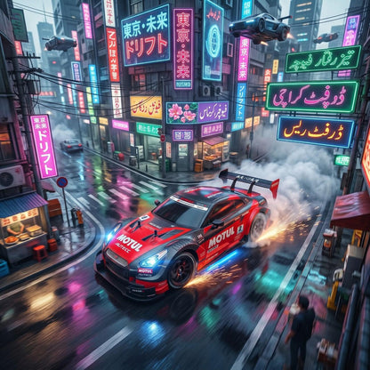 1:16 Nissan Nismo GT-R High-Speed Drift RC Racing Car