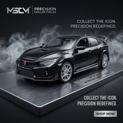 Premium Diecast Honda Civic Type-R Model Car – Collector Edition Alloy (1:24 Scale)