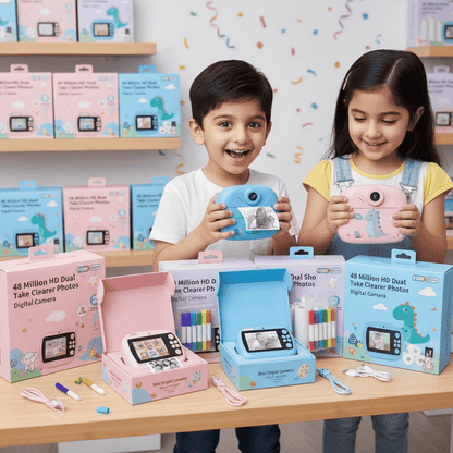 Mini Camera Printer – Instant Digital Camera & Printer for Kids