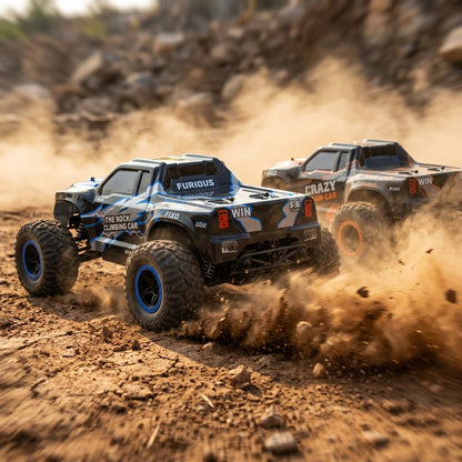 Wild Rider 2.4GHz Remote Control Rock Climbing Car – Rechargeable Off-Road RC Crawler