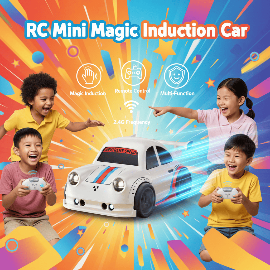 2.4GHz Electric Remote & Induction Controlled Mini Drift Car