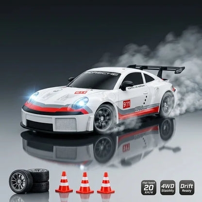 1:24 Scale 4WD RC Drift Car – 2.4GHz High-Speed Remote Control Racer