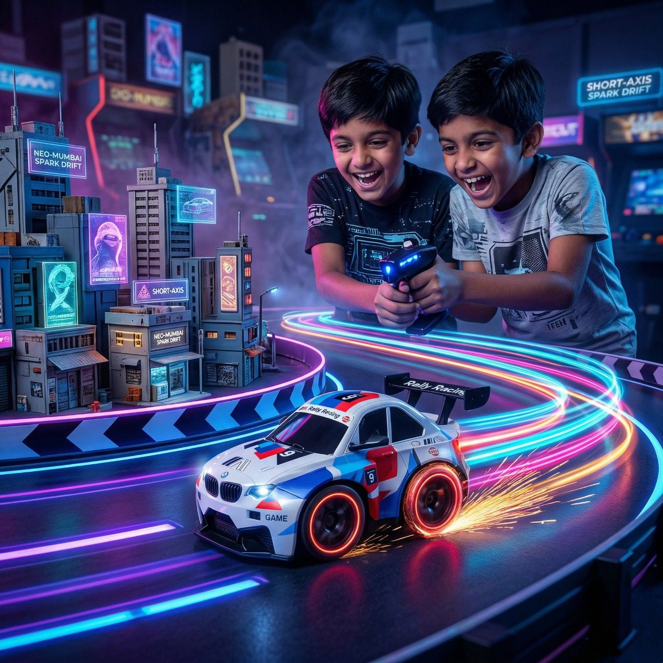 RC Mini BMW M4 Spark Drifting Car