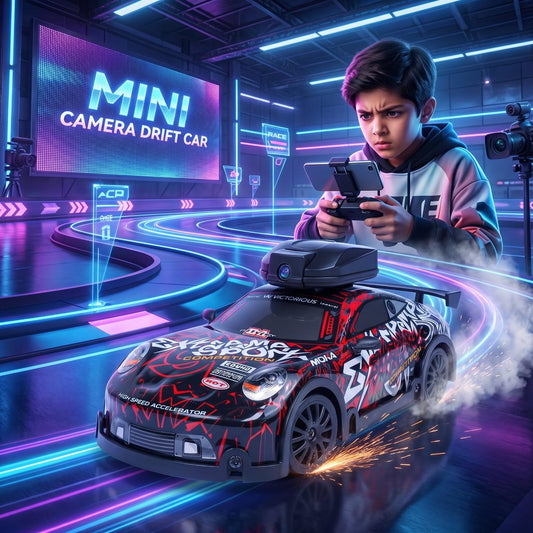 2.4GHz Mini RC Camera Drift Car & Van | 4WD Remote Control Toy