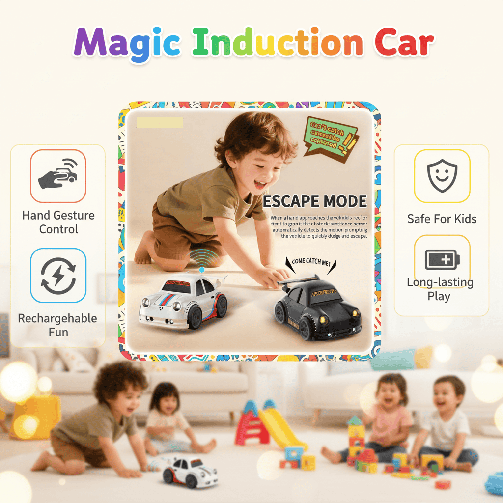 2.4GHz Electric Remote & Induction Controlled Mini Drift Car