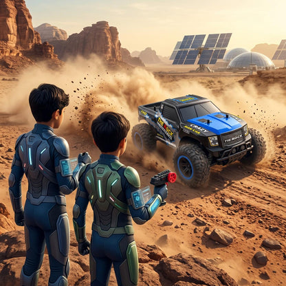 Wild Rider 2.4GHz Remote Control Rock Climbing Car – Rechargeable Off-Road RC Crawler