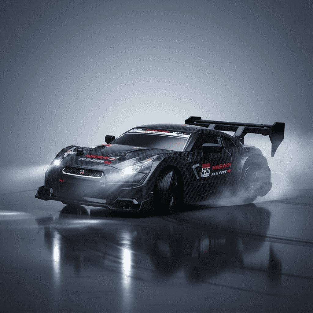 1.24 Scale High-Speed 4WD RC Drift Car 20KMH