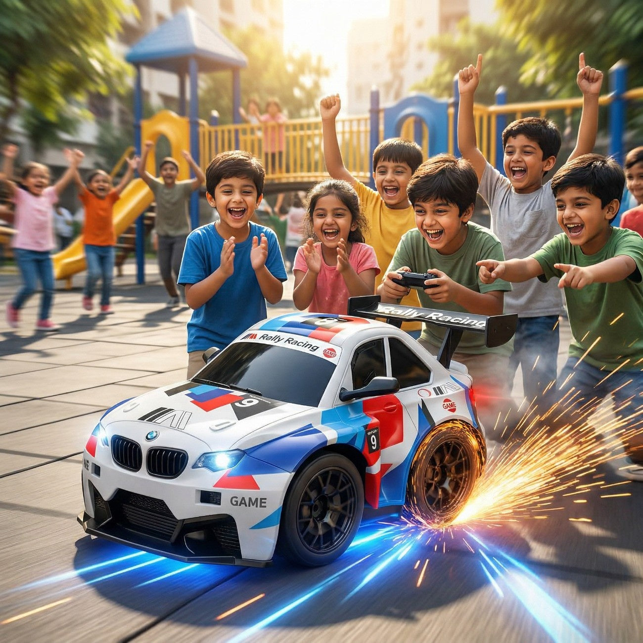 RC Mini BMW M4 Spark Drifting Car
