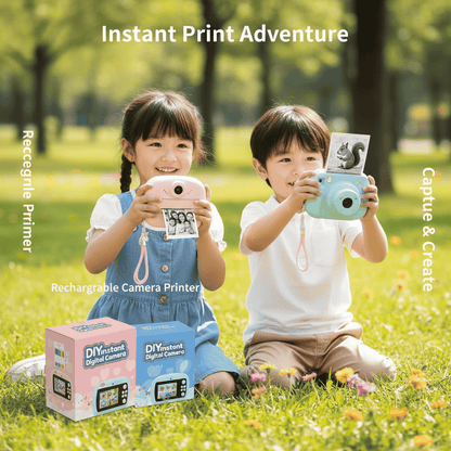 Mini Camera Printer – Instant Digital Camera & Printer for Kids