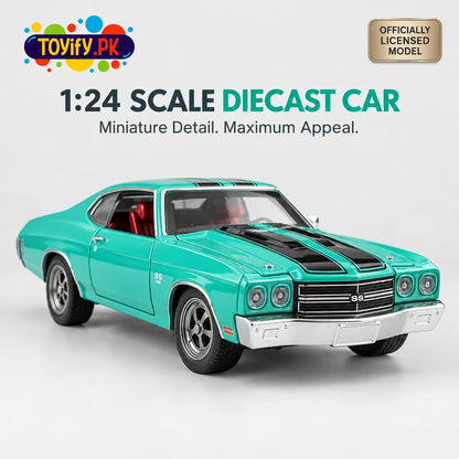 1:24 Diecast 1970 Chevrolet Chevelle Model Car