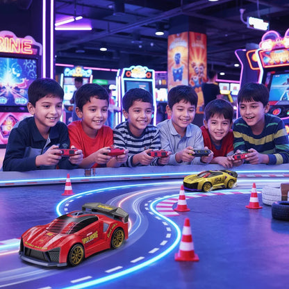 Toy Infrared Laser Gun & Remote Control Car | Car Shooting Game