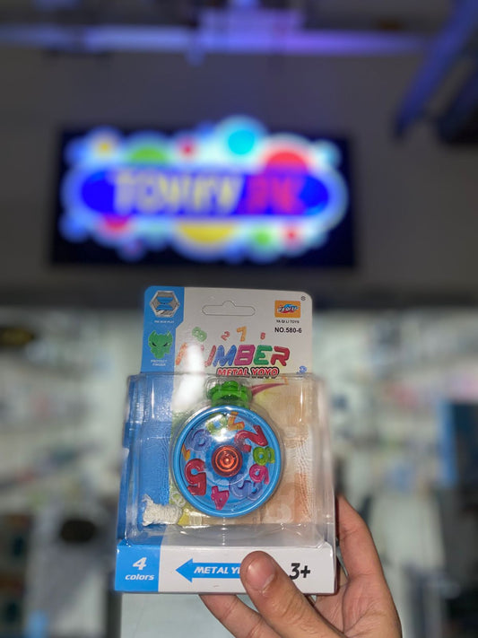Number Metal Alloy YOYO Toy For Kids