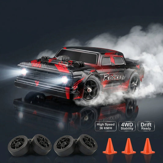 Ejector Rocket 1:16 Scale RC Drift Car – 36KMH High-Speed 4WD Remote Control Racing Car (RTR)