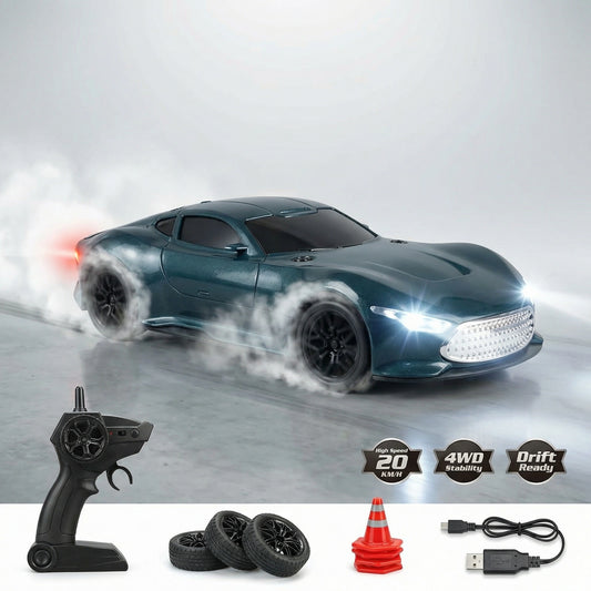 1:24 Scale RC Drift Car – 20KMH High-Speed 4WD Remote Control Racing Car