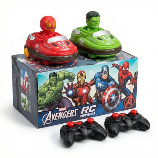 Avengers Superhero RC Bumper Car for Kids (Set of 2)