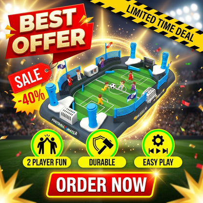 Football Arena Tabletop Battle Game – Two Player Interactive Family Fun Game