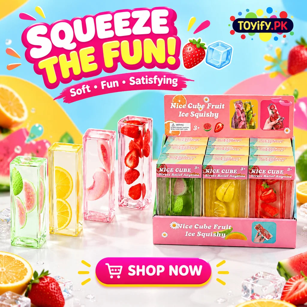 Fruit Ice Squishy - Soft & Satisfying