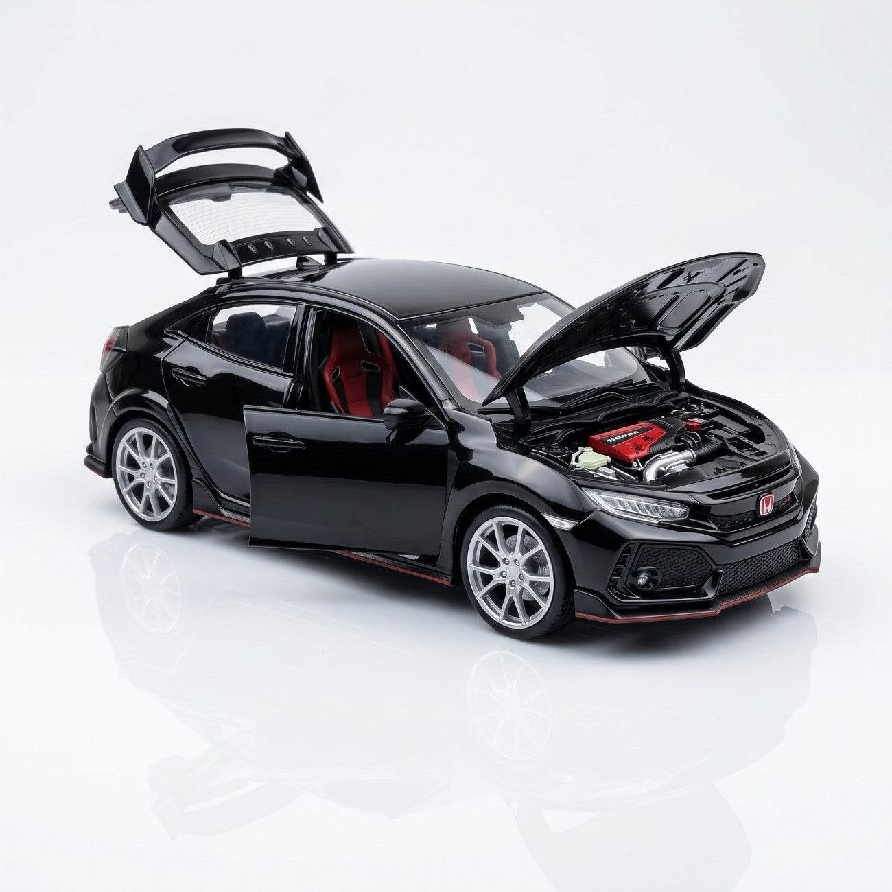 Premium Diecast Honda Civic Type-R Model Car – Collector Edition Alloy (1:24 Scale)