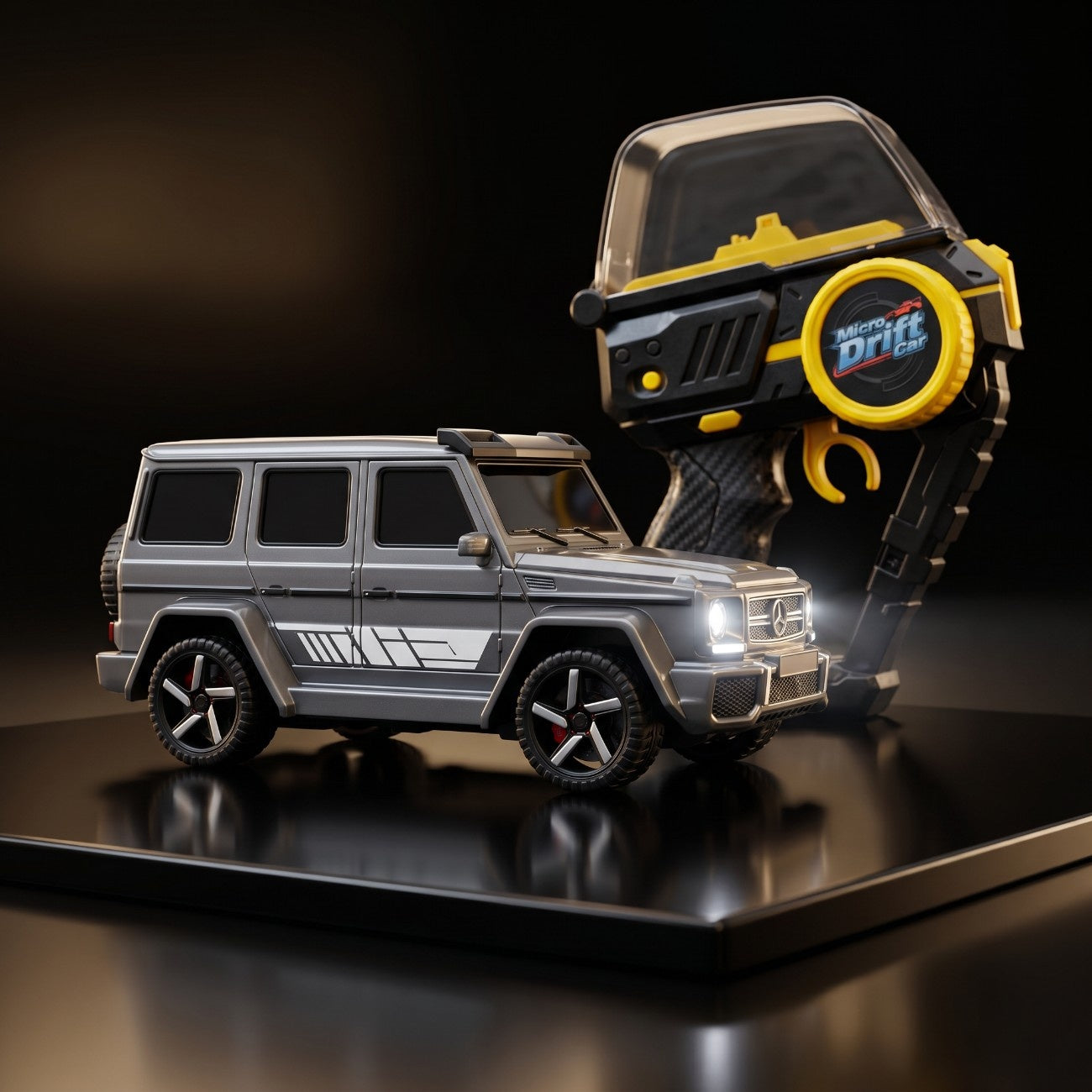 1:64 Micro Drift RC Car – 4WD Mini Desktop Drift Car with App & Remote Control
