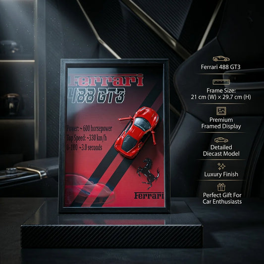 1:32 Diecast Ferrari 448 GT3 3D Frame Model Car