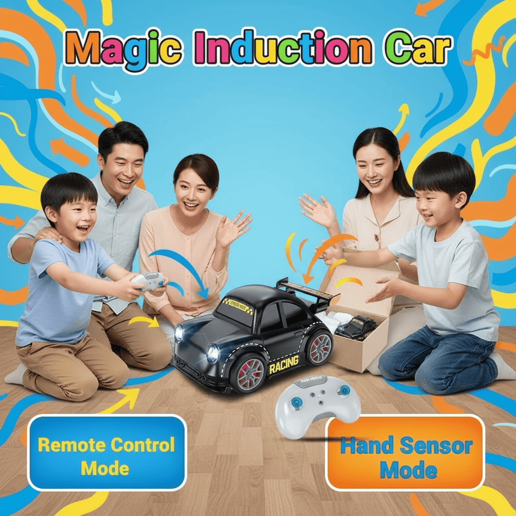 2.4GHz Electric Remote & Induction Controlled Mini Drift Car