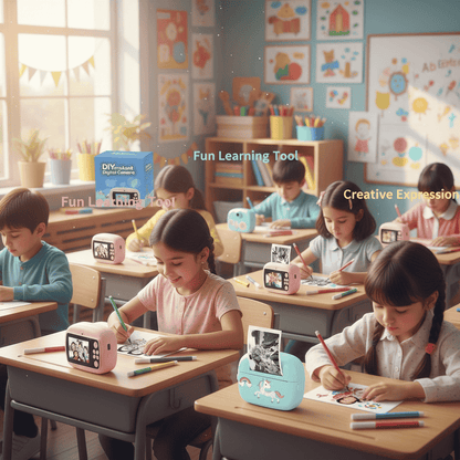 Mini Camera Printer – Instant Digital Camera & Printer for Kids