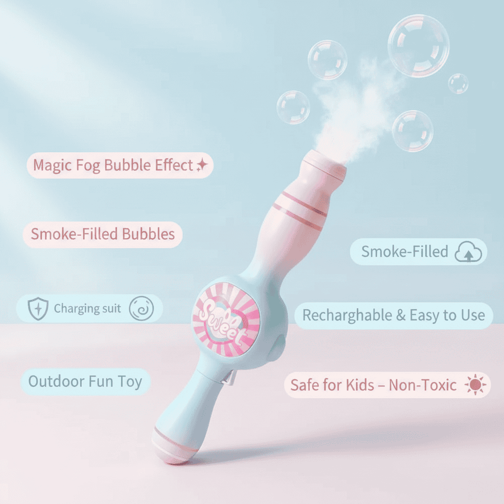 Fog Bubble Machine for Kids