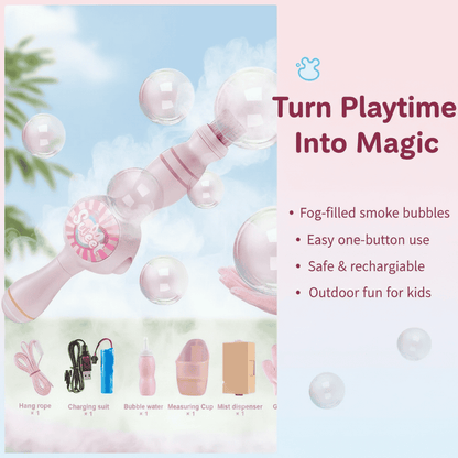 Fog Bubble Machine for Kids