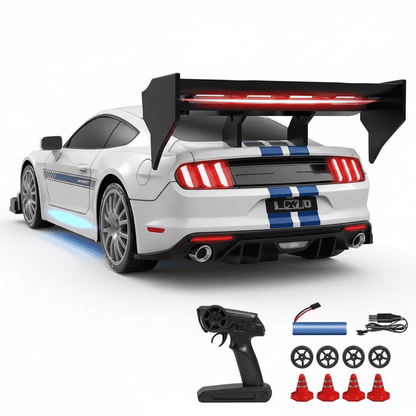 1.24 Scale High-Speed 4WD RC Drift Car 20KMH