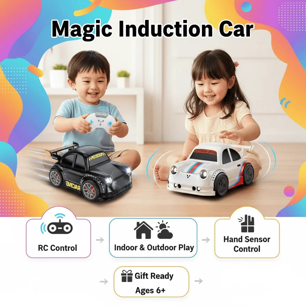 2.4GHz Electric Remote & Induction Controlled Mini Drift Car