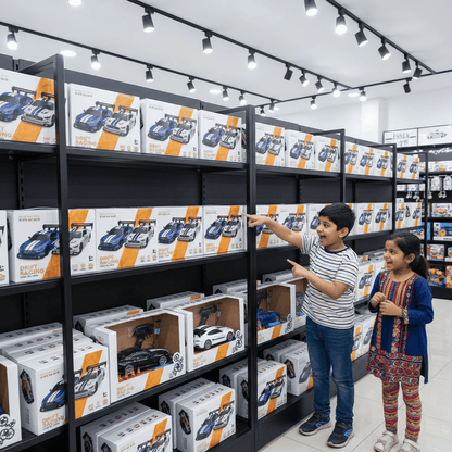 1.24 Scale High-Speed 4WD RC Drift Car 20KMH