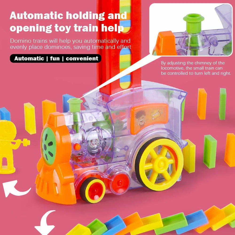 Domino Train Toy Set