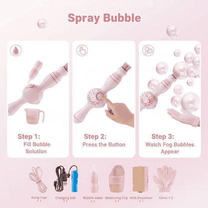 Fog Bubble Machine for Kids