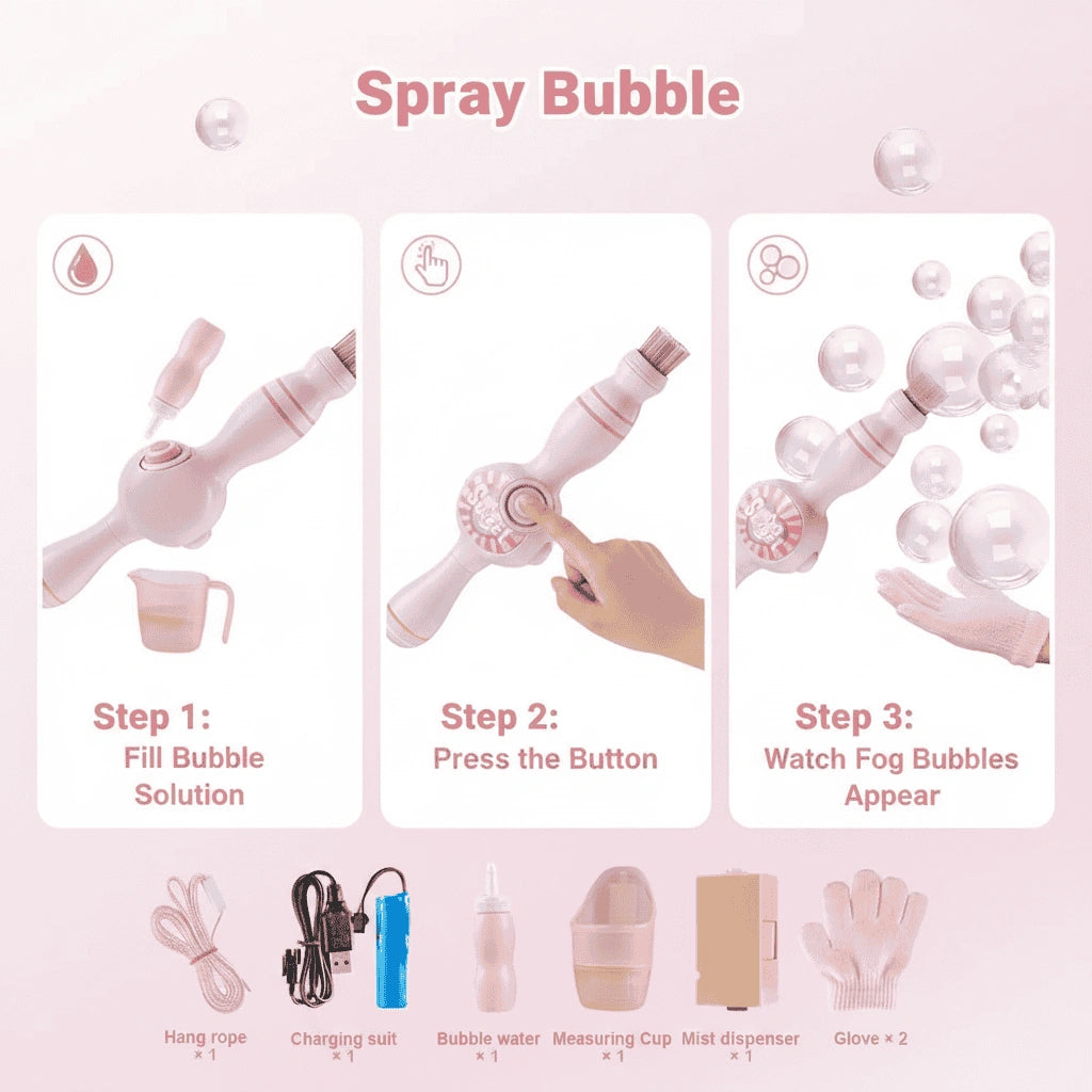 Fog Bubble Machine for Kids