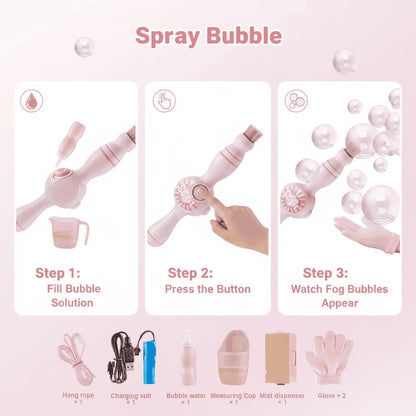 Fog Bubble Machine for Kids
