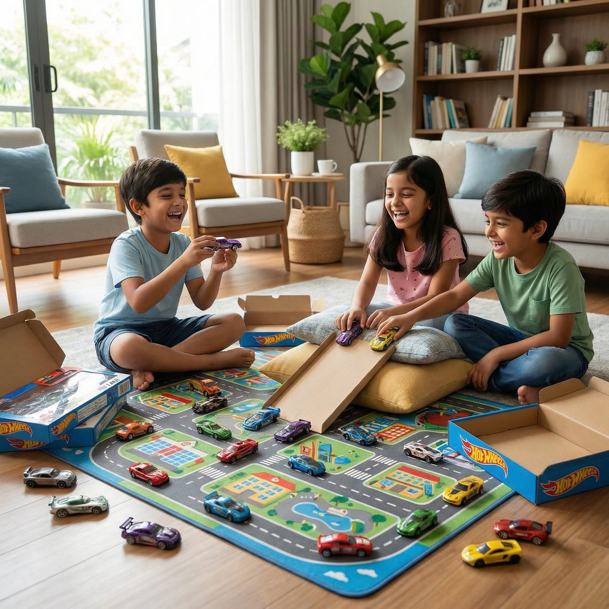 Hot Wheels 20 Cars Bundle – Classic & Sports Mini Car Collection