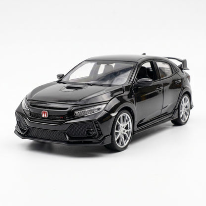 Premium Diecast Honda Civic Type-R Model Car – Collector Edition Alloy (1:24 Scale)