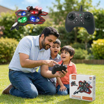 Speedy Fighter Drone - 2.4G Stunt & Hover Quadcopter for Kids