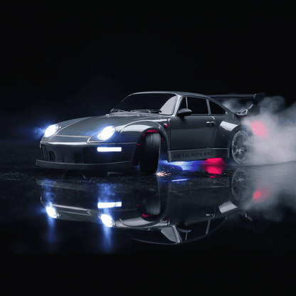 1.24 Scale High-Speed Porsche 4WD RC Drift Car 20KMH