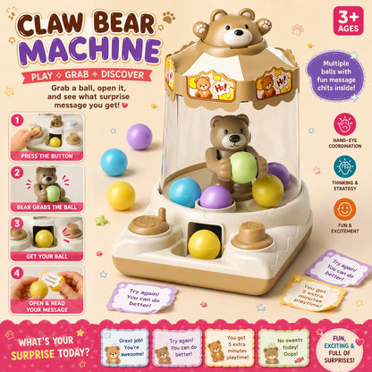 Claw Bear Surprise Machine