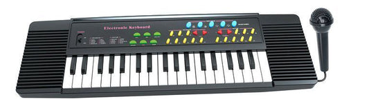 Kids Electronic Keyboard with Microphone – 37 Keys Musical Piano Toy