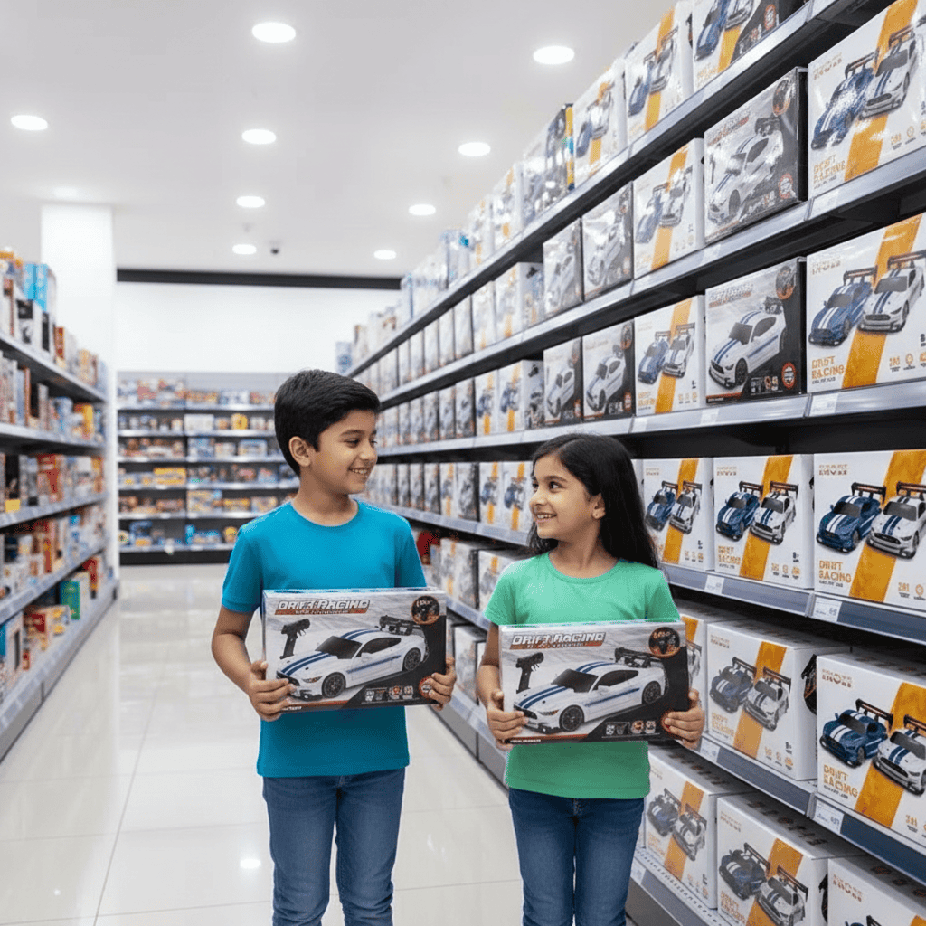 1.24 Scale High-Speed 4WD RC Drift Car 20KMH