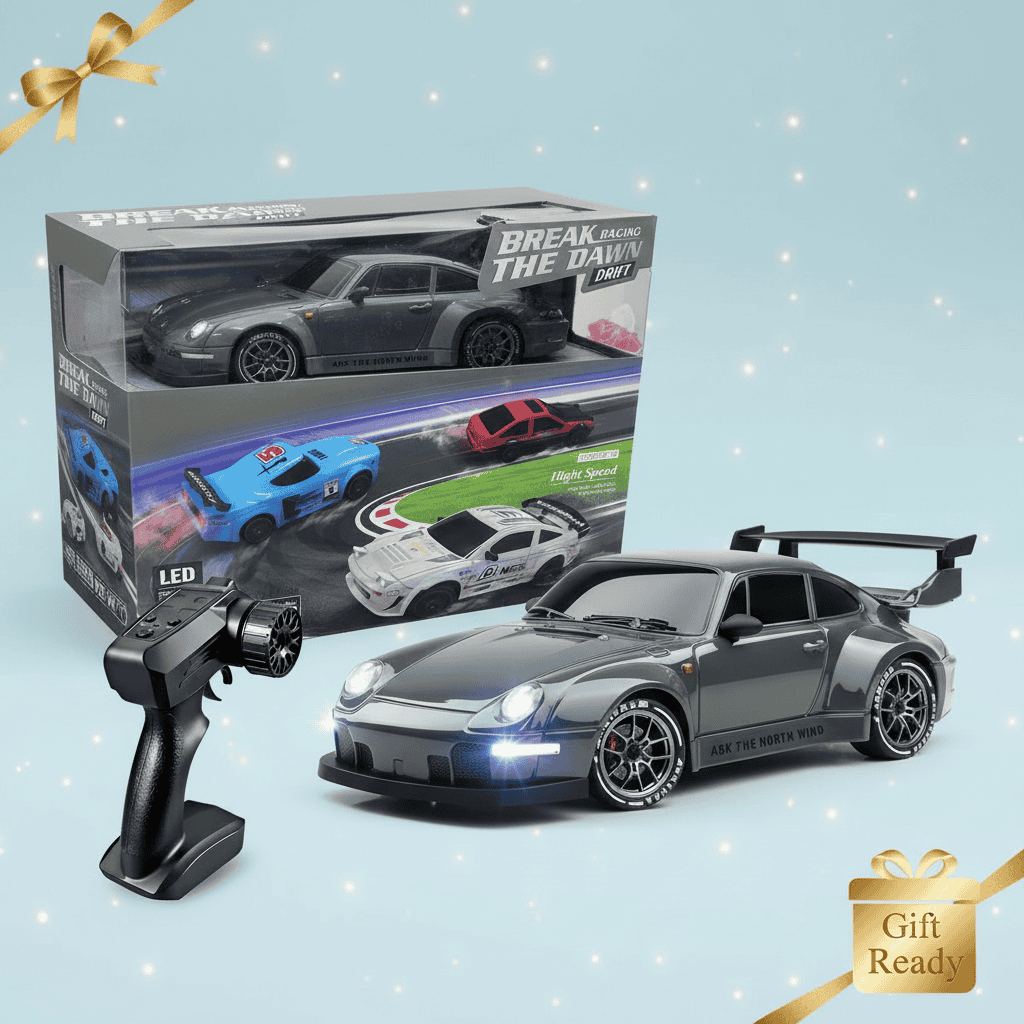 1.24 Scale High-Speed Porsche 4WD RC Drift Car 20KMH