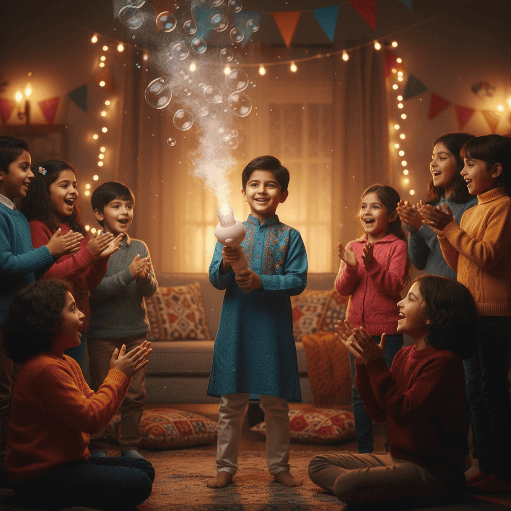 Fog Bubble Machine for Kids