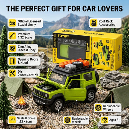 1:32 Suzuki Jimny Alloy Diecast Model Car | Official Licensed