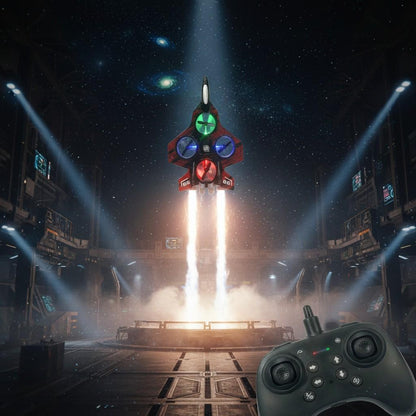 Speedy Fighter Drone - 2.4G Stunt & Hover Quadcopter for Kids