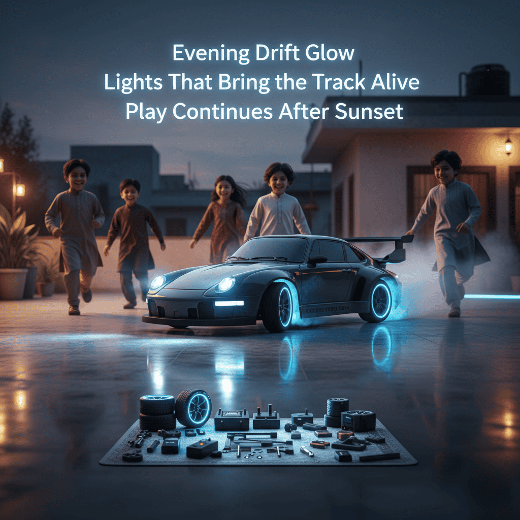 1.24 Scale High-Speed Porsche 4WD RC Drift Car 20KMH