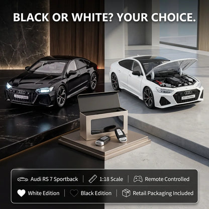 1:18 Diecast Audi RS 7 Sportback Model With Remote