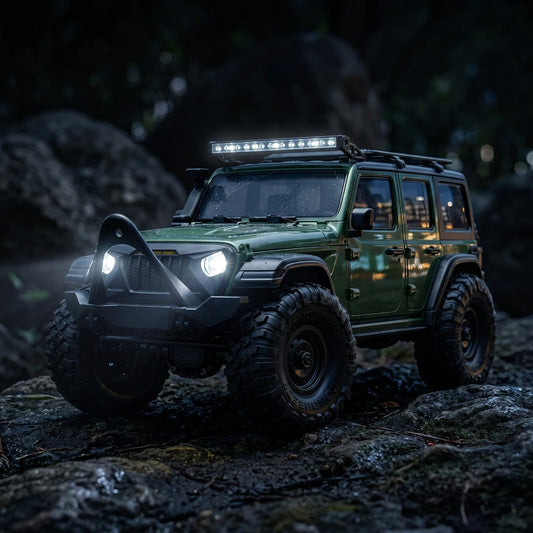 1:16 4WD RC Jeep Wrangler Rubicon Off-Road Remote Control Car